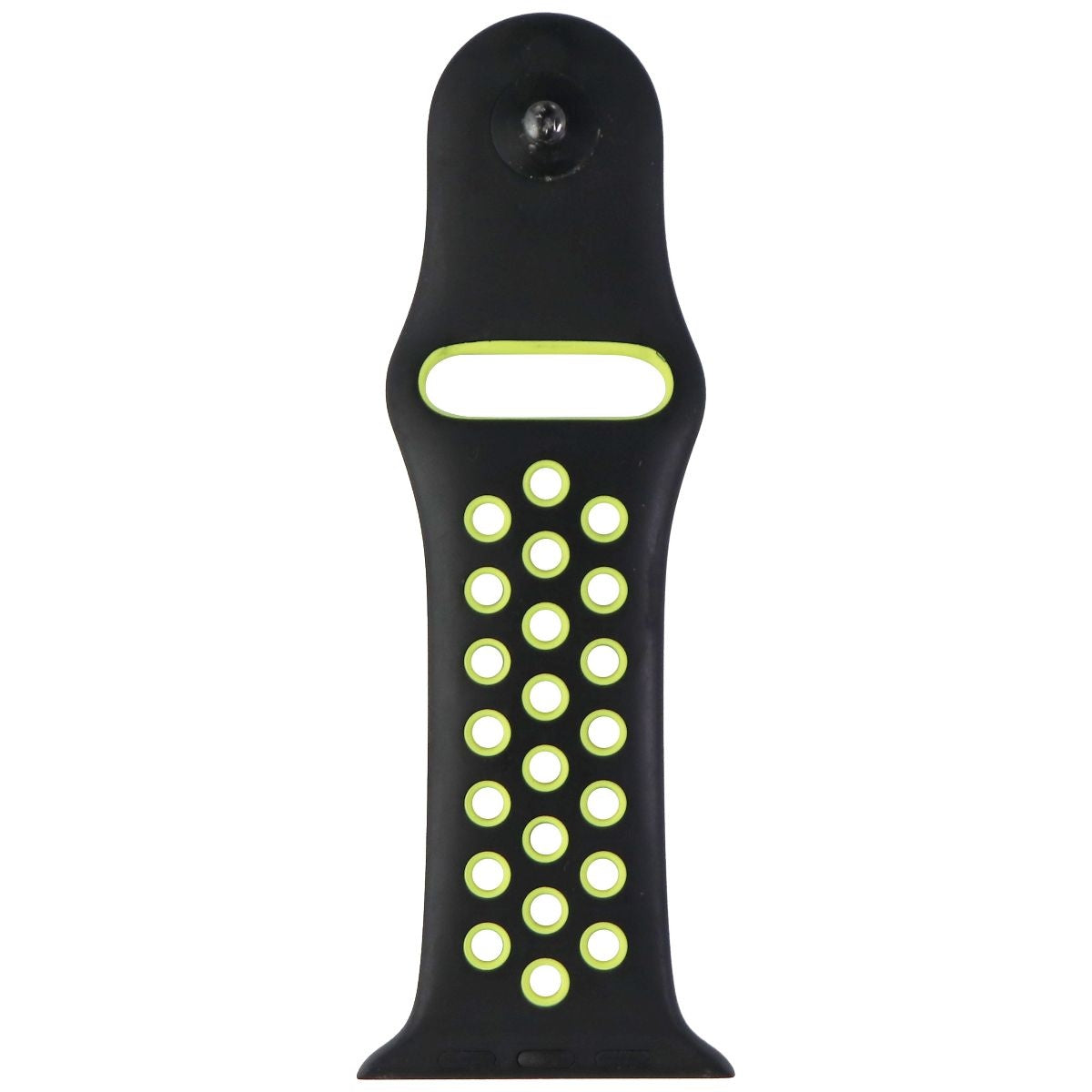 Replacement Nike Clasp (42mm) for Apple Watch Band 42/44/45mm - Black / Volt Smart Watch Accessories - Watch Bands Apple    - Simple Cell Bulk Wholesale Pricing - USA Seller