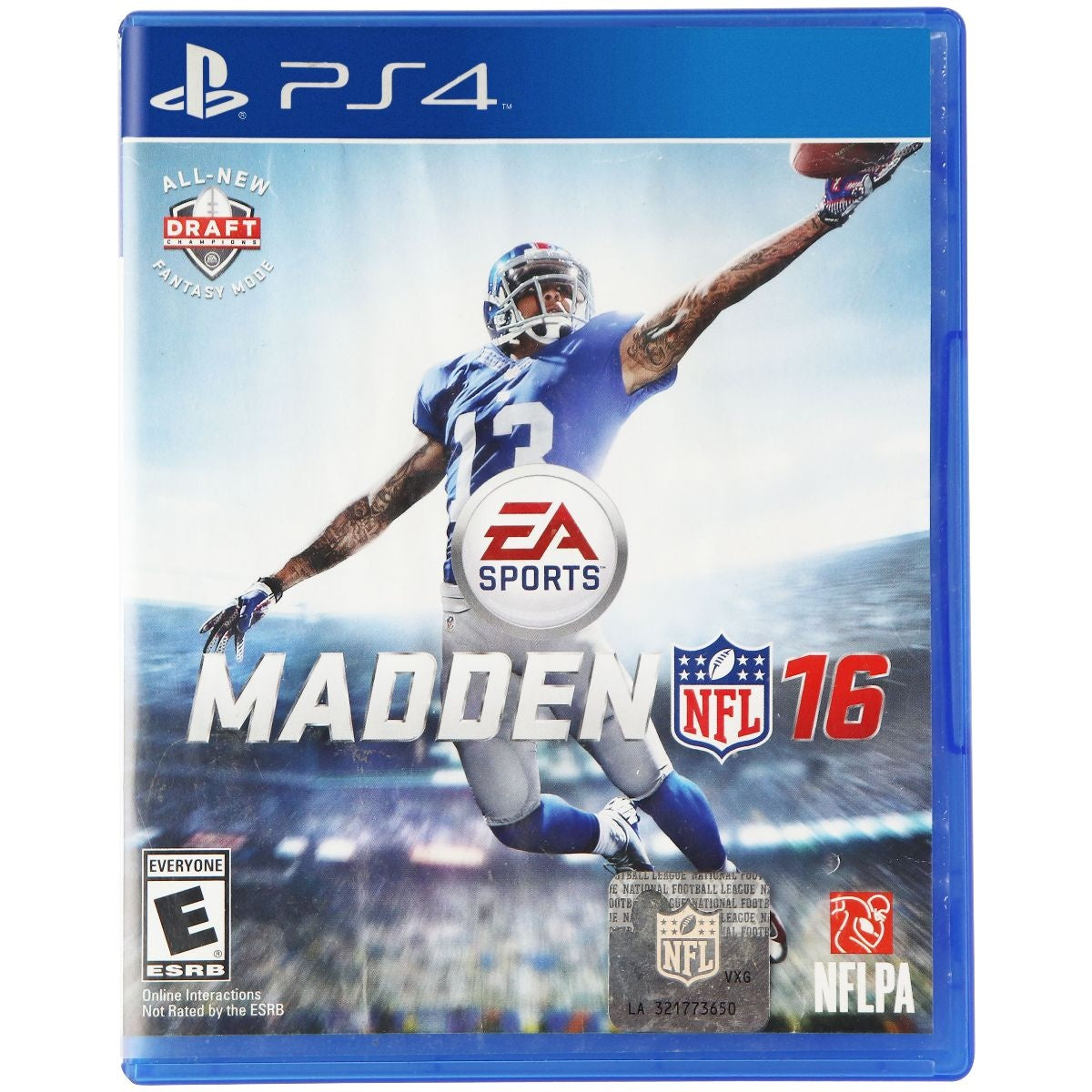 EA Sports NFL Madden 16 Game for Sony PlayStation 4 (PS4) Gaming/Console - Video Games Electronic Arts    - Simple Cell Bulk Wholesale Pricing - USA Seller