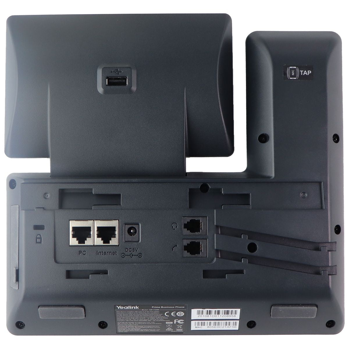 Verizon Yealink One Talk T54W IP Desk Phone - Black (T54W) / Base Only Telecom Systems - Business Phone Sets & Handsets Verizon    - Simple Cell Bulk Wholesale Pricing - USA Seller