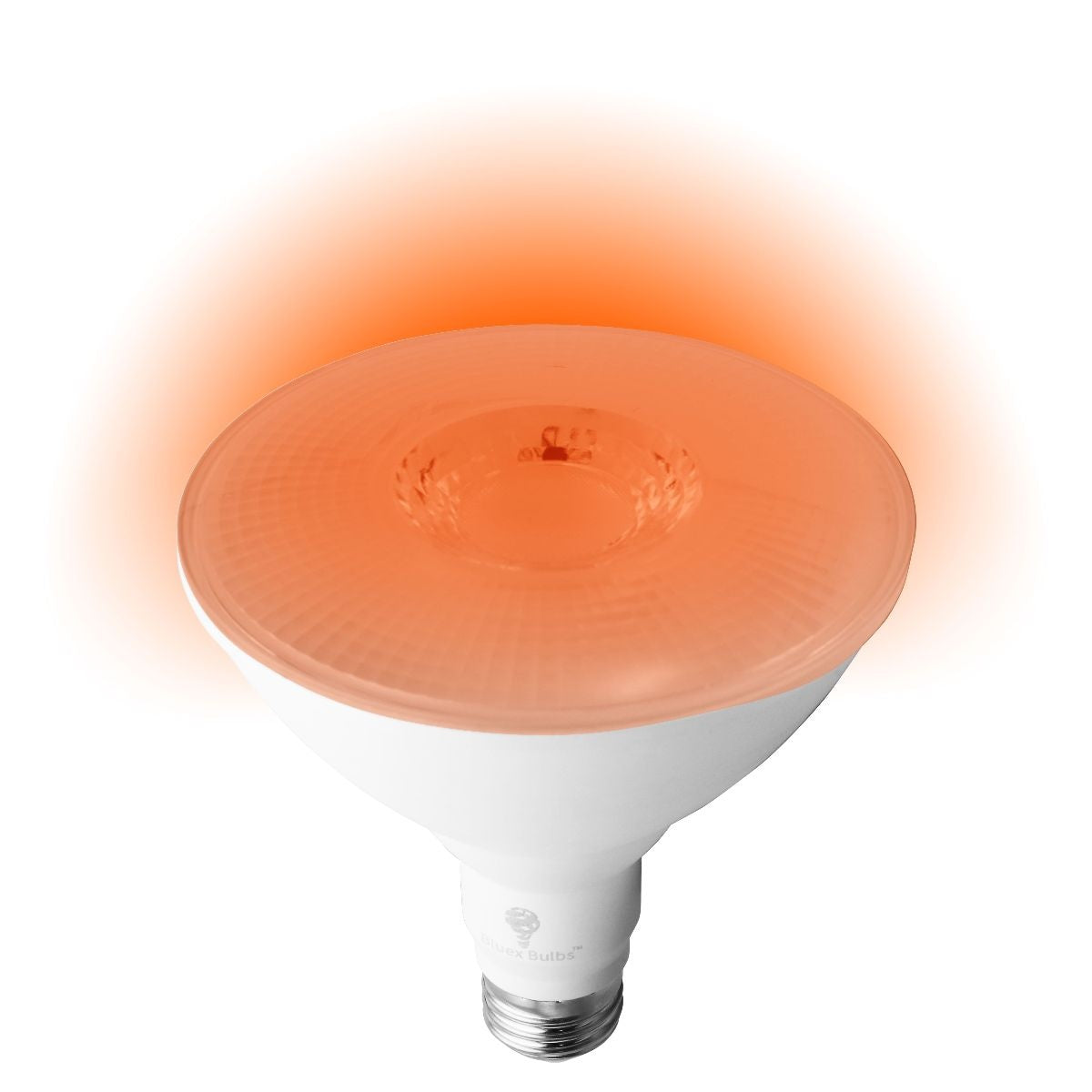 BlueX LED PAR38 Flood Light Bulb 10W (90W Equivalent) - Orange (2 Pack) Lamps, Lighting & Ceiling Fans - Light Bulbs Bluex    - Simple Cell Bulk Wholesale Pricing - USA Seller