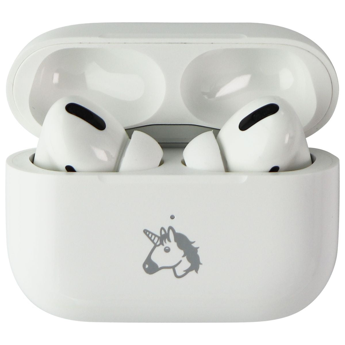 Apple AirPods Pro with Charging Case - White/Custom Unicorn Design (A2190) Portable Audio - Headphones Apple    - Simple Cell Bulk Wholesale Pricing - USA Seller