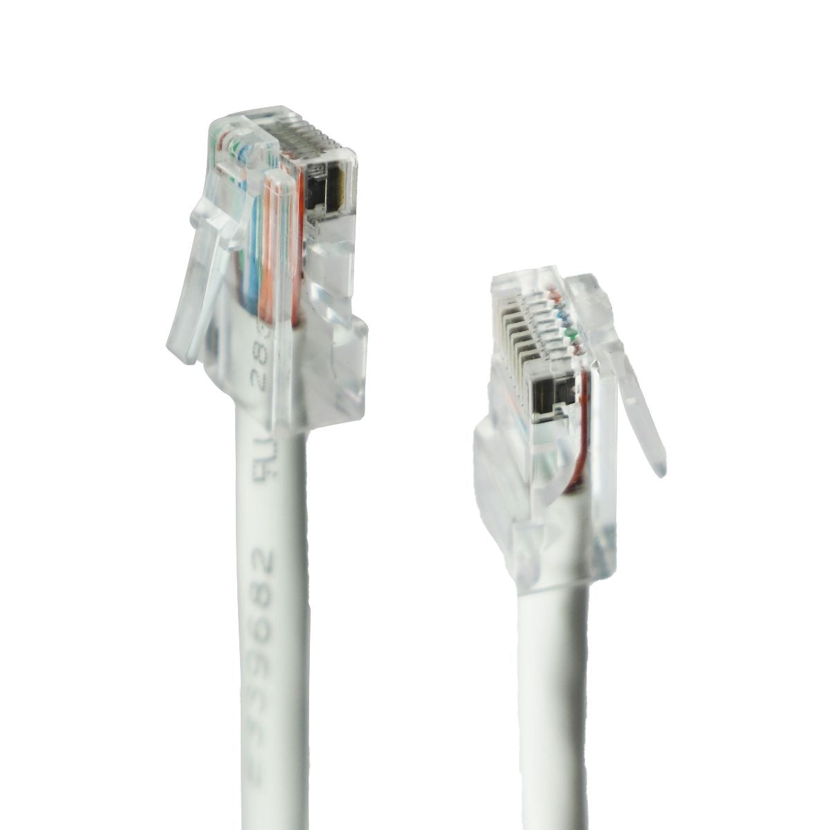 Network Ethernet CAT5e Cable (10FT) E339682 - White Ethernet Cables (RJ-45, 8P8C) Unbranded    - Simple Cell Bulk Wholesale Pricing - USA Seller