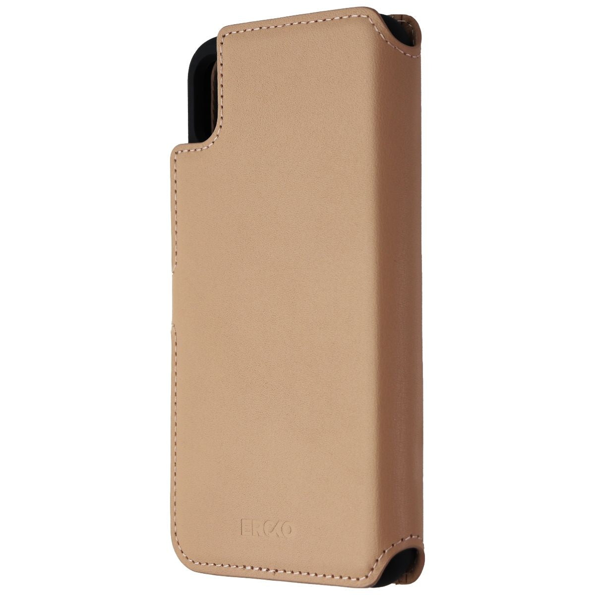 ERCKO 2-in-1 Magnet Wallet Leather Case for iPhone XS Max - Light Brown/Black Cell Phone - Cases, Covers & Skins Ercko    - Simple Cell Bulk Wholesale Pricing - USA Seller