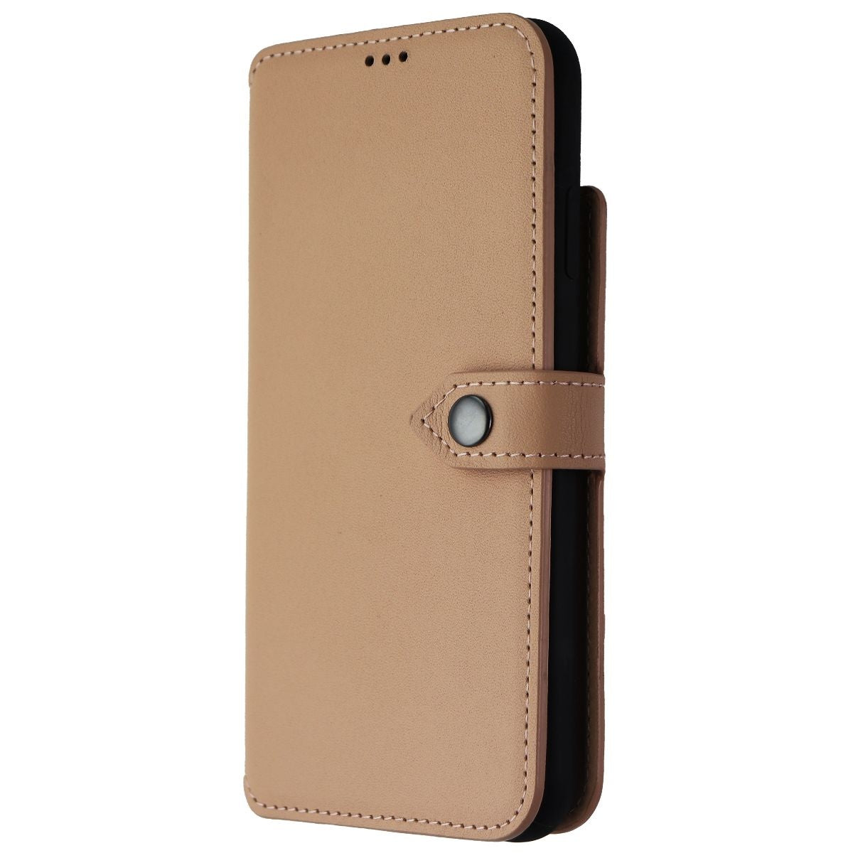 ERCKO 2-in-1 Magnet Wallet Leather Case for iPhone XS Max - Light Brown/Black Cell Phone - Cases, Covers & Skins Ercko    - Simple Cell Bulk Wholesale Pricing - USA Seller