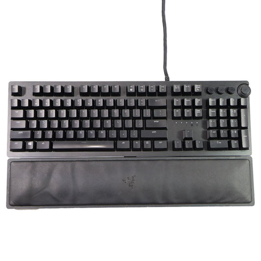 Razer Huntsman Elite Gaming Keyboard & Wrist Rest / Clicky Optical - Black Gaming/Console - Keyboards & Keypads Razer    - Simple Cell Bulk Wholesale Pricing - USA Seller