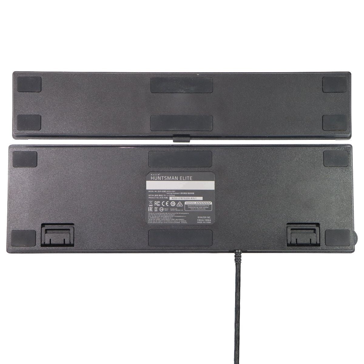 Razer Huntsman Elite Gaming Keyboard & Wrist Rest / Clicky Optical - Black Gaming/Console - Keyboards & Keypads Razer    - Simple Cell Bulk Wholesale Pricing - USA Seller