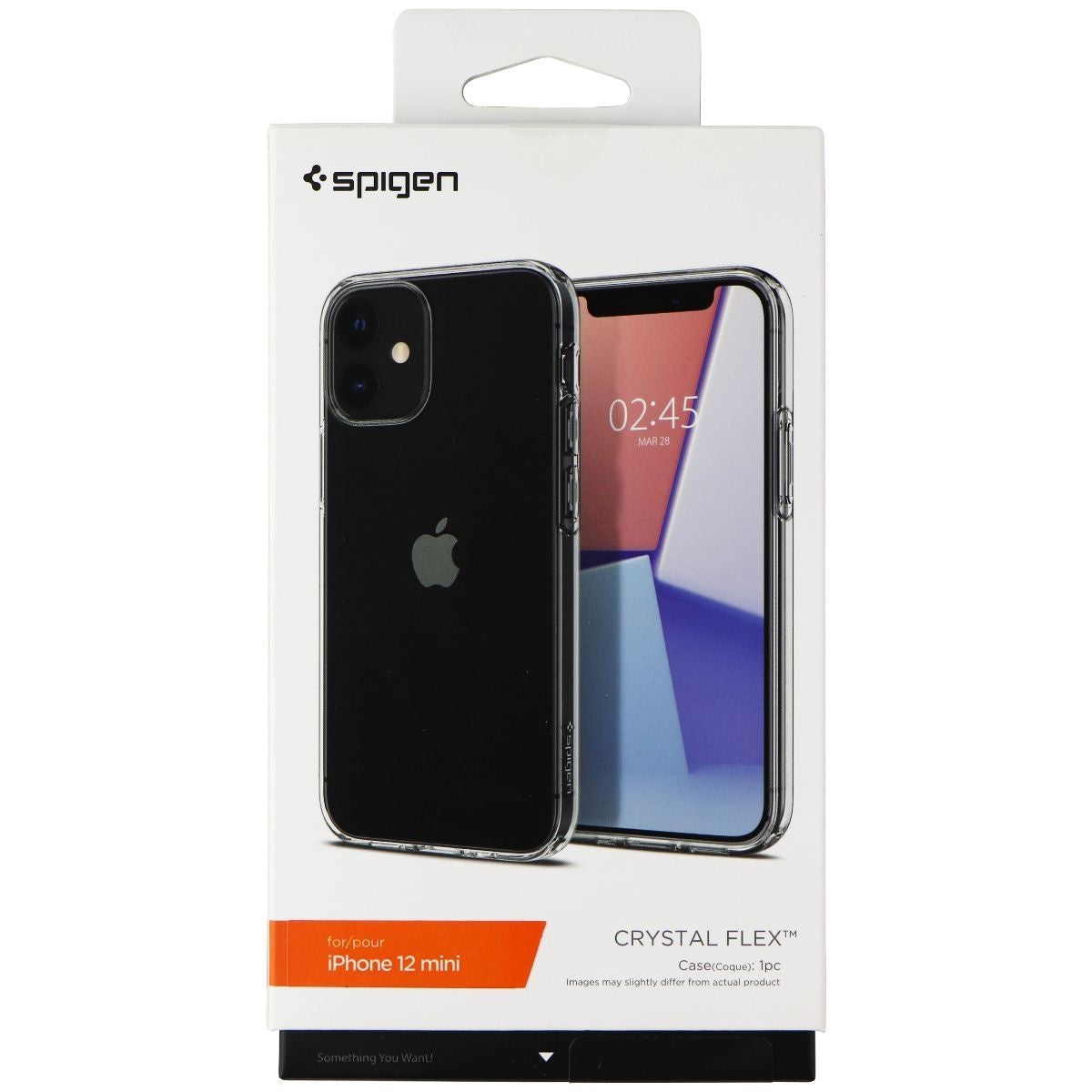 Spigen Crystal Flex Series Phone Case for Apple iPhone 12 Mini - Clear Cell Phone - Cases, Covers & Skins Spigen    - Simple Cell Bulk Wholesale Pricing - USA Seller