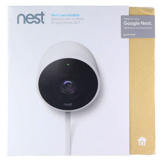 Nest Cam Outdoor Wi-Fi 1080p Security Camera with Night Vision - White NC2100ES Home Surveillance - Security Cameras Google    - Simple Cell Bulk Wholesale Pricing - USA Seller