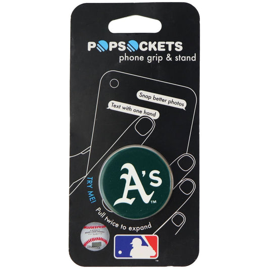 PopSockets: Collapsible Grip and Stand for Phones & Tablets - Oakland Athletics Cell Phone - Mounts & Holders PopSockets    - Simple Cell Bulk Wholesale Pricing - USA Seller