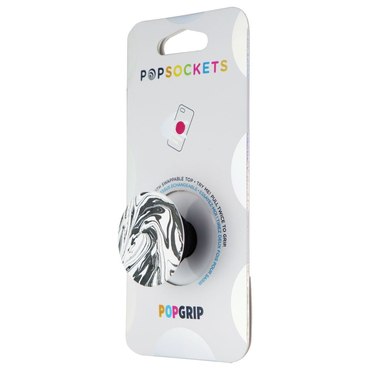 PopSockets PopGrip Phone Grip & Stand with Swappable Top - Mod Marble Cell Phone - Mounts & Holders PopSockets    - Simple Cell Bulk Wholesale Pricing - USA Seller