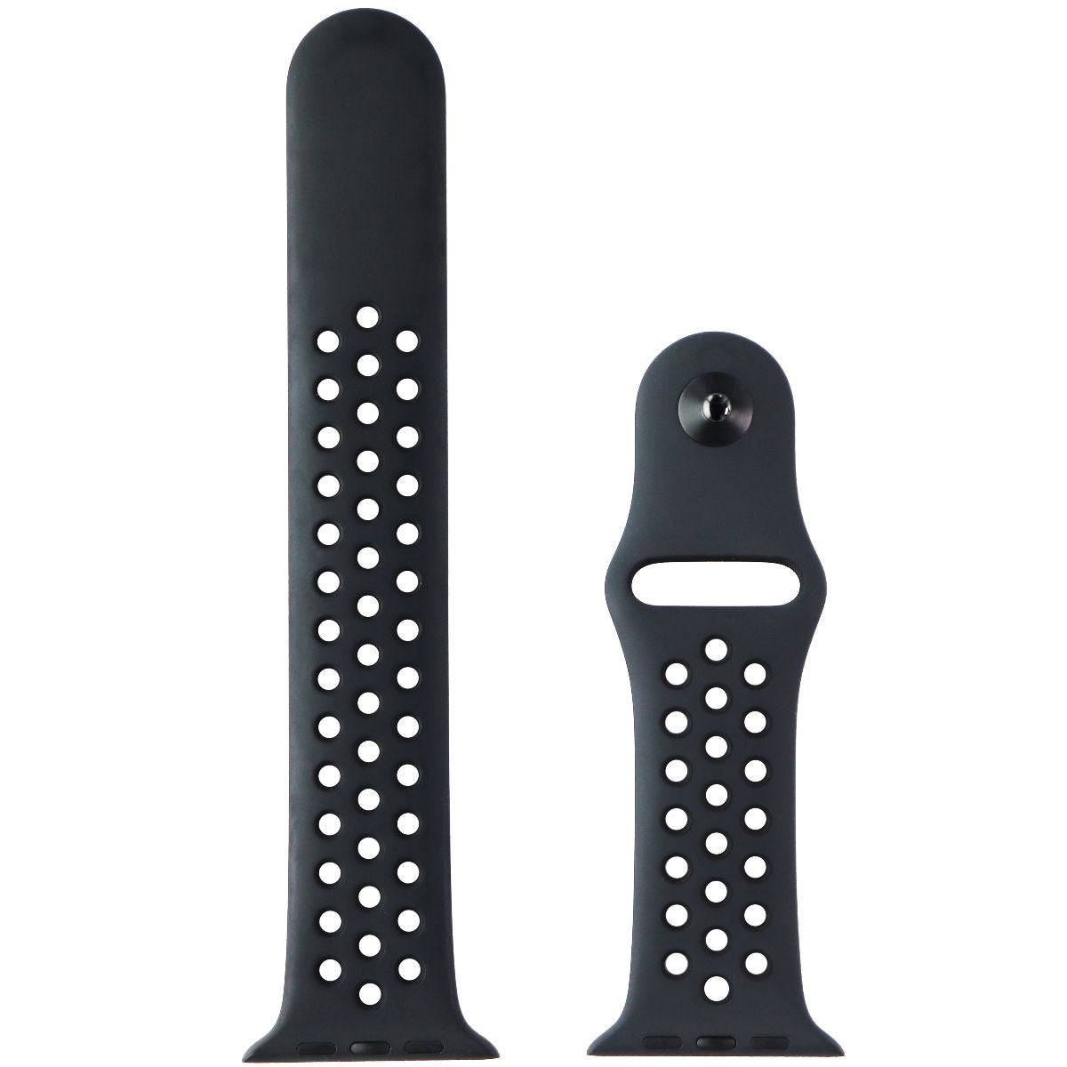 Apple 45mm Nike Band for Apple Watch 42/44/45mm - Anthracite/Black (M/L Only) Smart Watch Accessories - Watch Bands Apple    - Simple Cell Bulk Wholesale Pricing - USA Seller