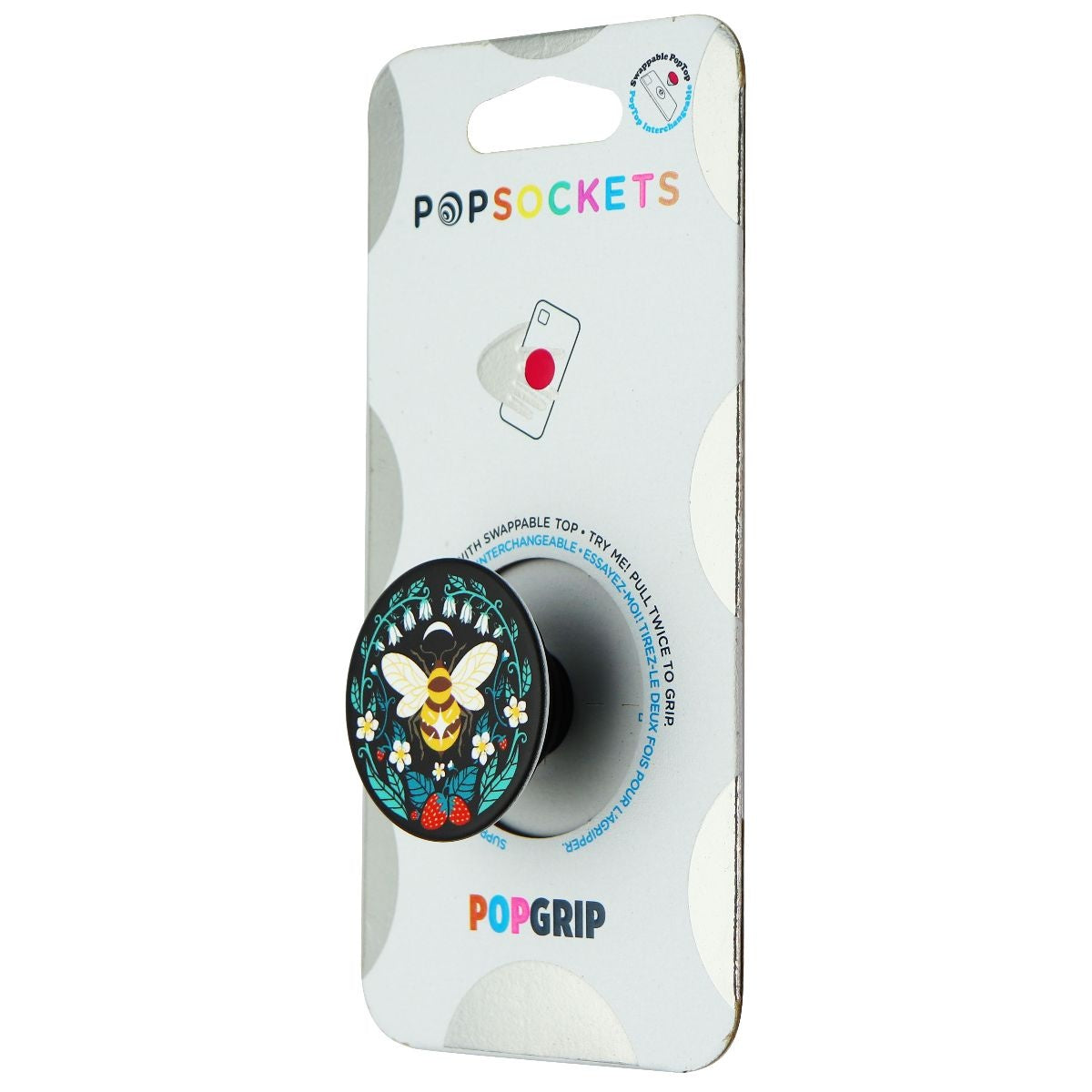 PopSockets: Phone Grip with Expanding Kickstand - Bee Boho Cell Phone - Mounts & Holders PopSockets    - Simple Cell Bulk Wholesale Pricing - USA Seller
