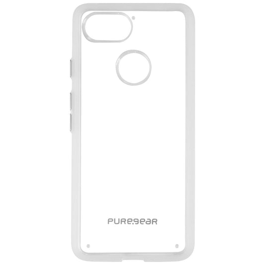 PureGear Slim Sell Series Hard, Rugged Case for Google Pixel 3 - Clear Cell Phone - Cases, Covers & Skins PureGear    - Simple Cell Bulk Wholesale Pricing - USA Seller