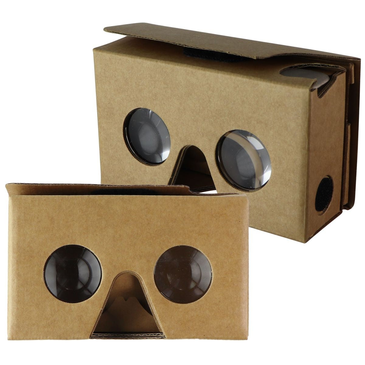 Google Cardboard VR Virtual Reality Goggles (Double Pack Combo) Virtual Reality - Smartphone VR Headsets Google    - Simple Cell Bulk Wholesale Pricing - USA Seller