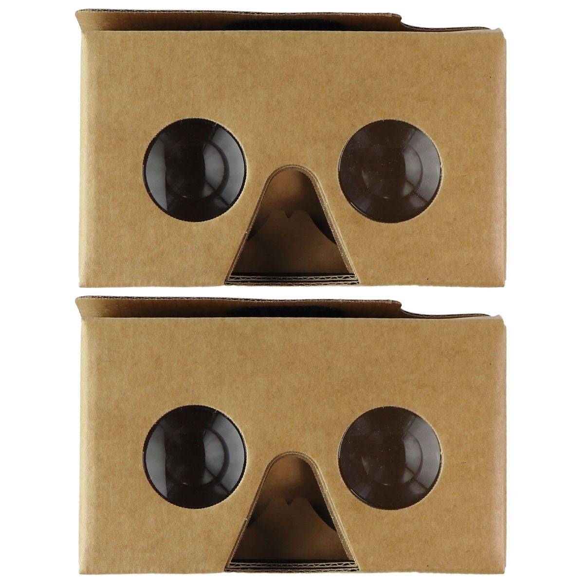 Google Cardboard VR Virtual Reality Goggles (Double Pack Combo) Virtual Reality - Smartphone VR Headsets Google    - Simple Cell Bulk Wholesale Pricing - USA Seller