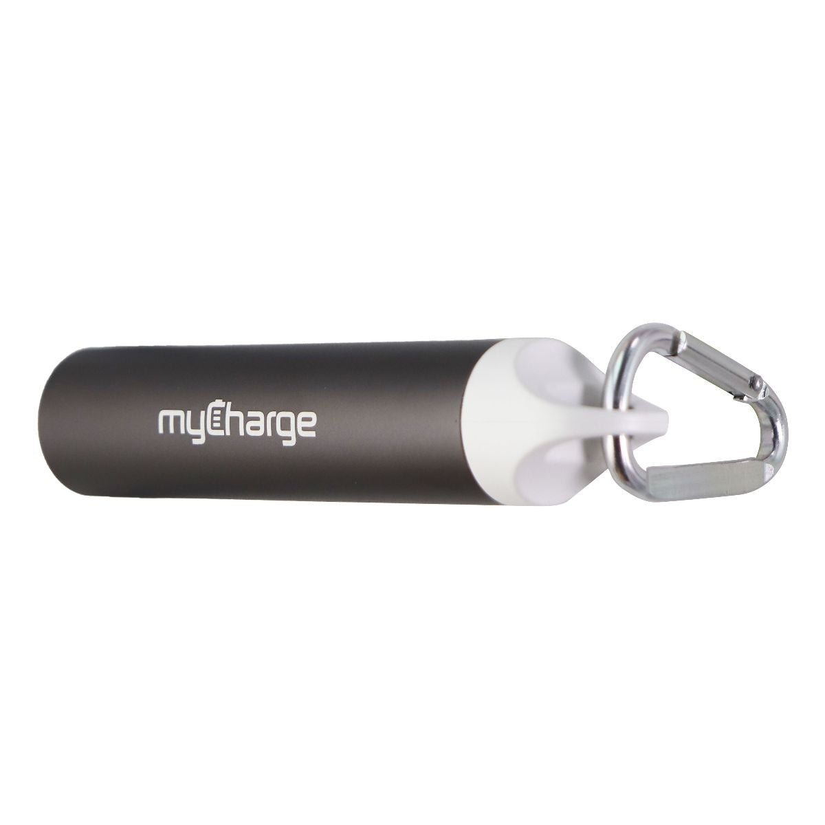 myCharge Simple Power Portable 2,200mAh USB Charger with Carabiner - Gun Metal Cell Phone - Chargers & Cradles myCharge    - Simple Cell Bulk Wholesale Pricing - USA Seller