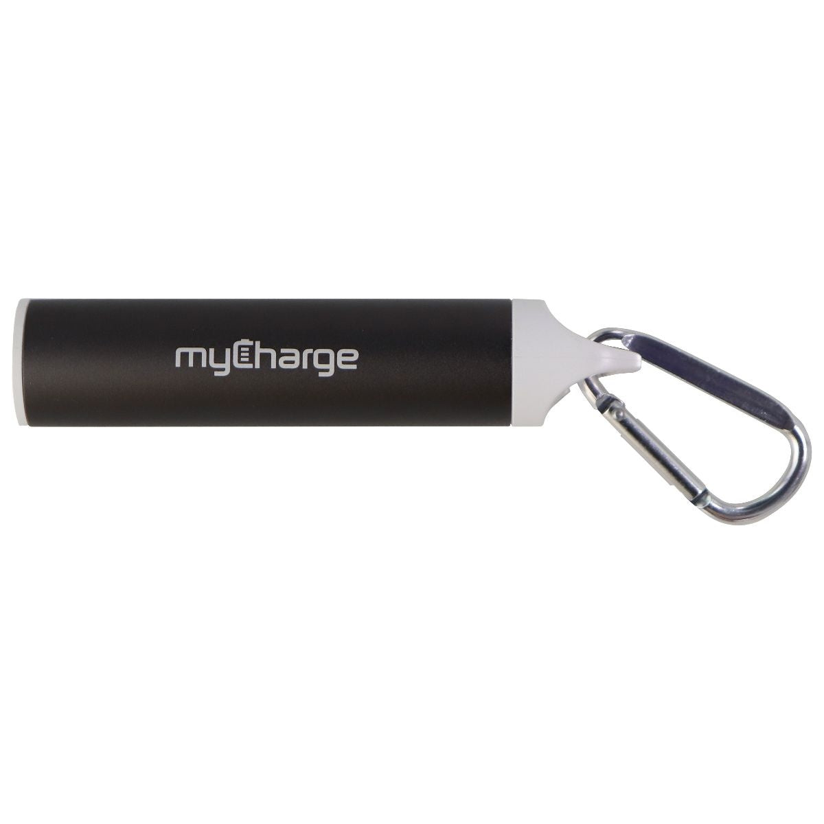 myCharge Simple Power Portable 2,200mAh USB Charger with Carabiner - Gun Metal Cell Phone - Chargers & Cradles myCharge    - Simple Cell Bulk Wholesale Pricing - USA Seller