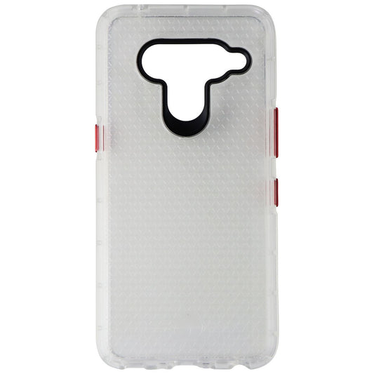 Nimbus9 Phantom 2 Series Flexible Gel Case for LG V50 ThinQ - Clear / Red Cell Phone - Cases, Covers & Skins Nimbus9    - Simple Cell Bulk Wholesale Pricing - USA Seller