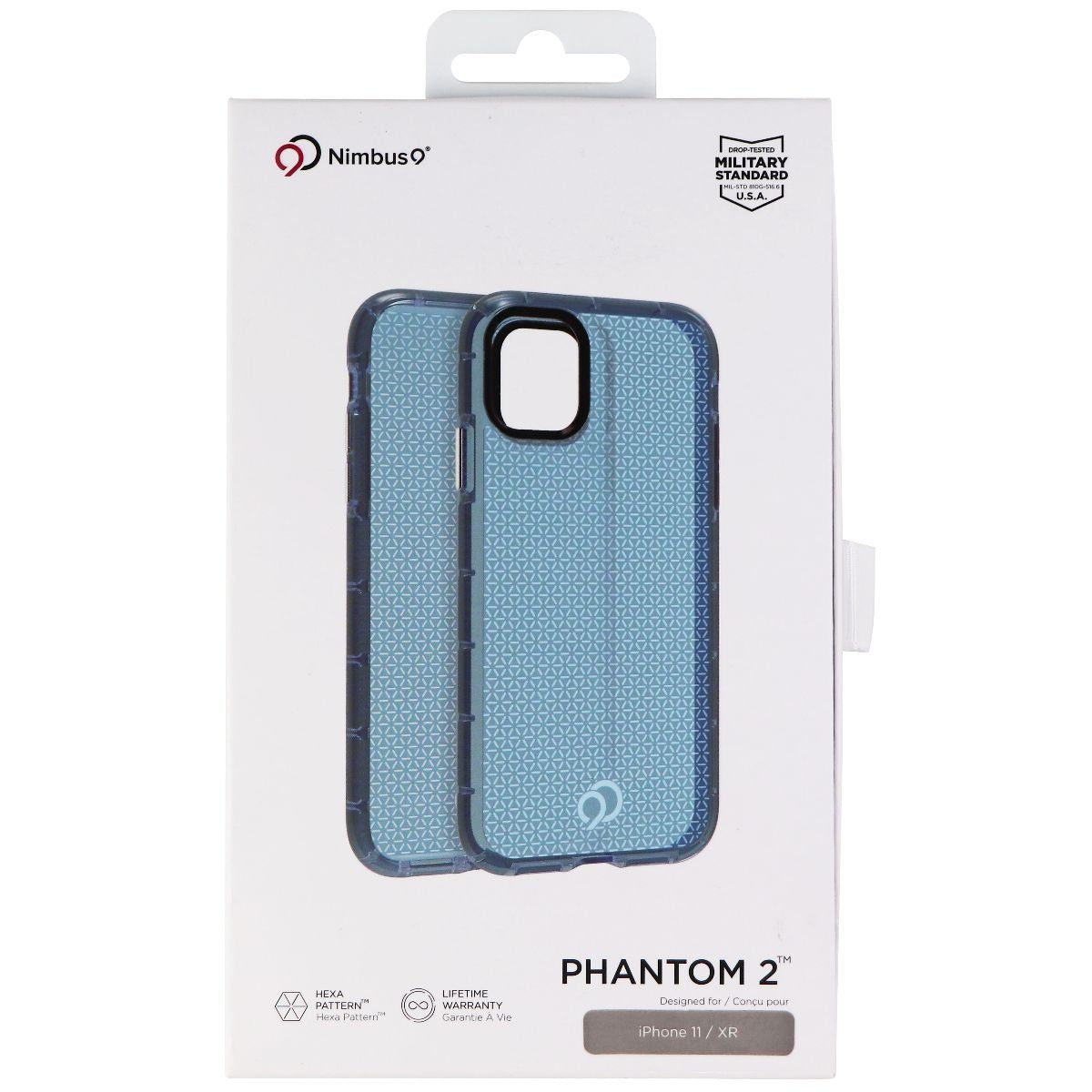 Nimbus9 Phantom 2 Series Flexible Gel Case for Apple iPhone 11 - Pacific Blue Cell Phone - Cases, Covers & Skins Nimbus9    - Simple Cell Bulk Wholesale Pricing - USA Seller
