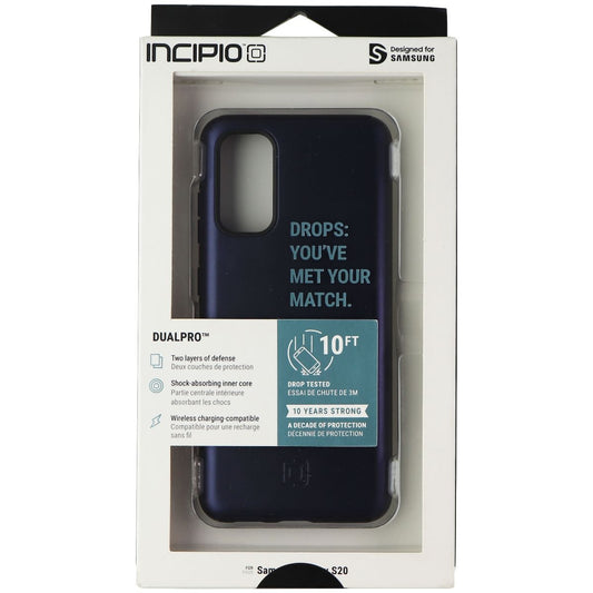 Incipio DualPro Series Case for Samsung Galaxy S20 - Midnight Blue Cell Phone - Cases, Covers & Skins Incipio    - Simple Cell Bulk Wholesale Pricing - USA Seller