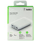 Belkin Portable Power Bank Charger 10K with USB-C and Dual USB Ports - White Cell Phone - Chargers & Cradles Belkin    - Simple Cell Bulk Wholesale Pricing - USA Seller