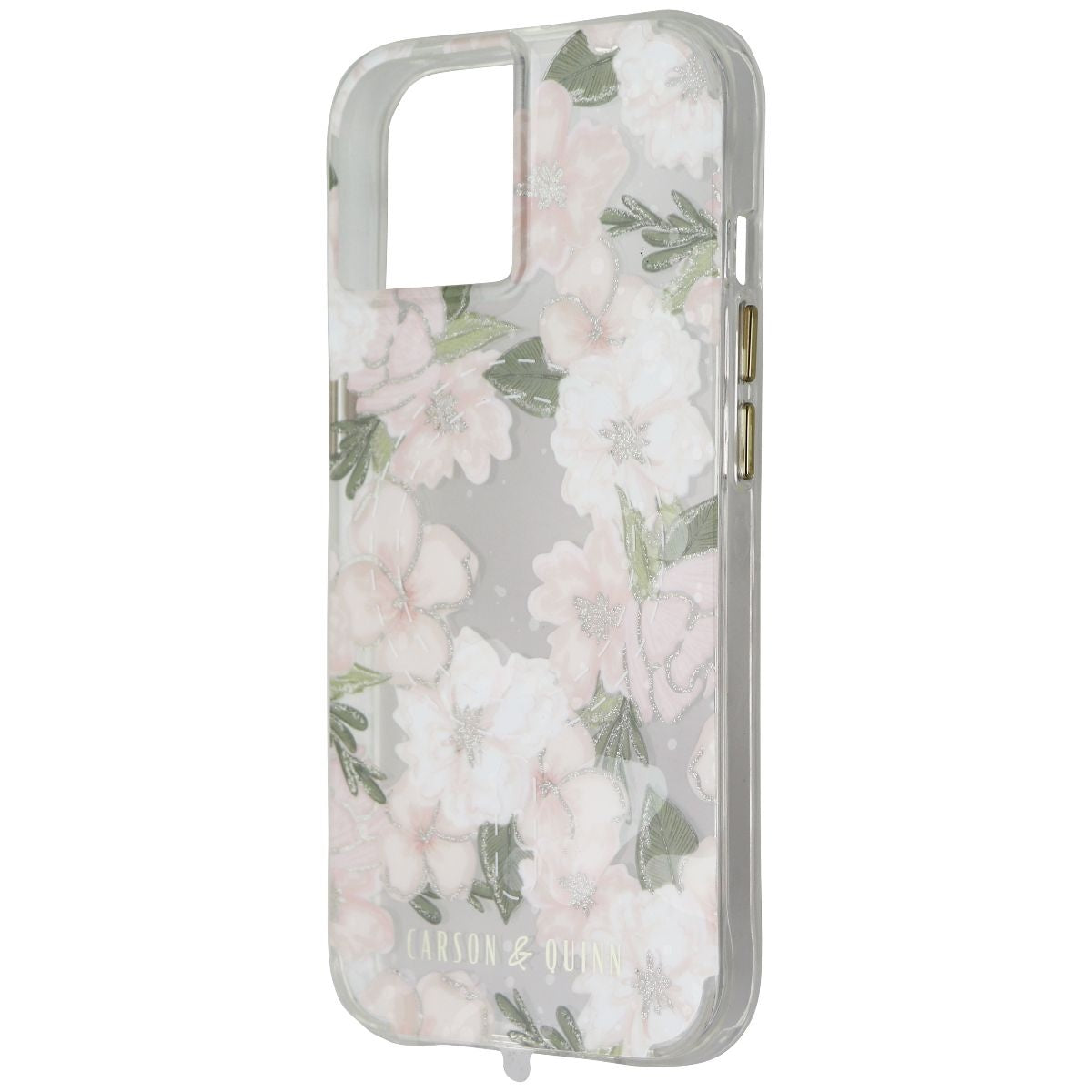 Carson & Quinn Protective Case for MagSafe for iPhone 12/12 Pro - Pink Flowers Cell Phone - Cases, Covers & Skins Carson & Quinn    - Simple Cell Bulk Wholesale Pricing - USA Seller