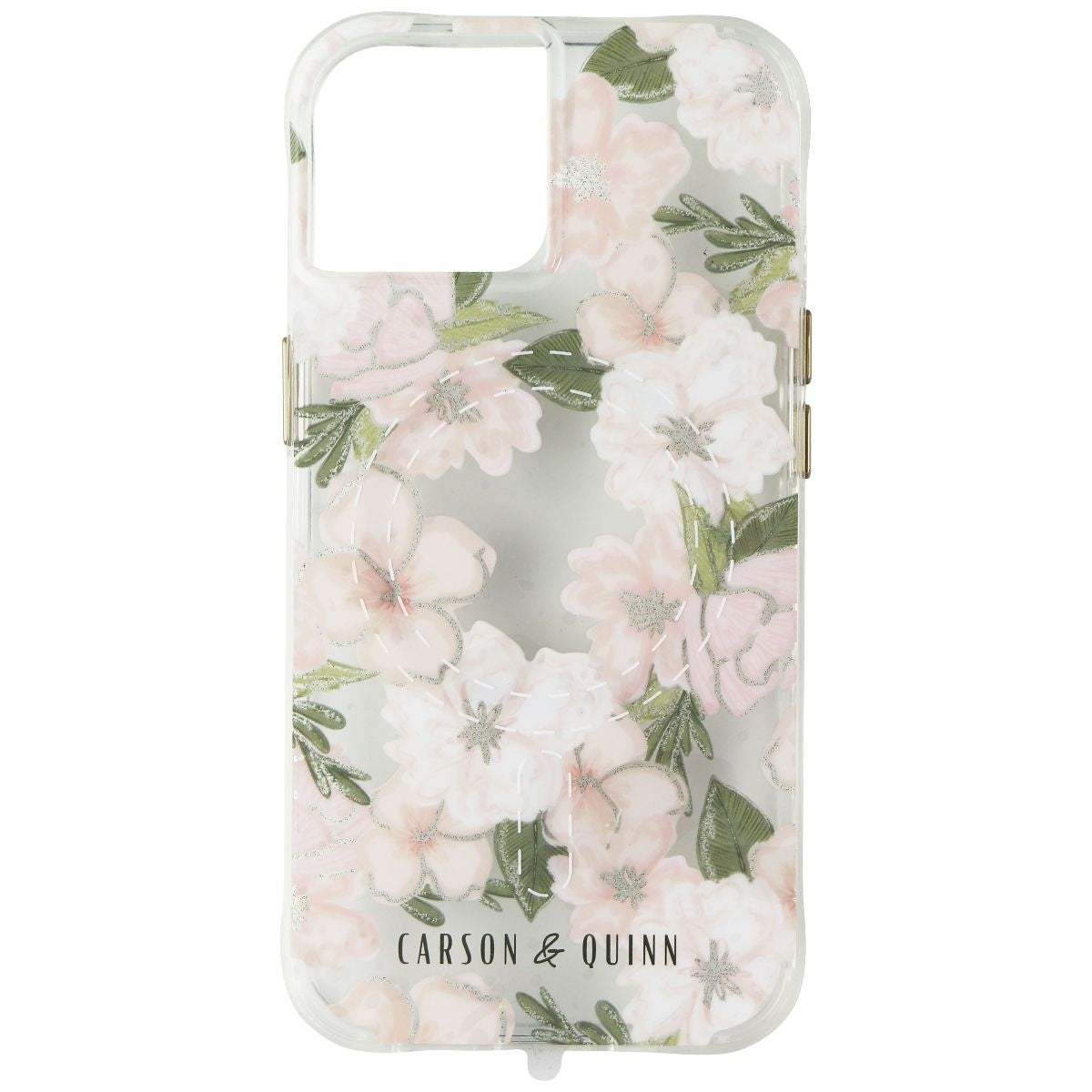 Carson & Quinn Protective Case for MagSafe for iPhone 12/12 Pro - Pink Flowers Cell Phone - Cases, Covers & Skins Carson & Quinn    - Simple Cell Bulk Wholesale Pricing - USA Seller