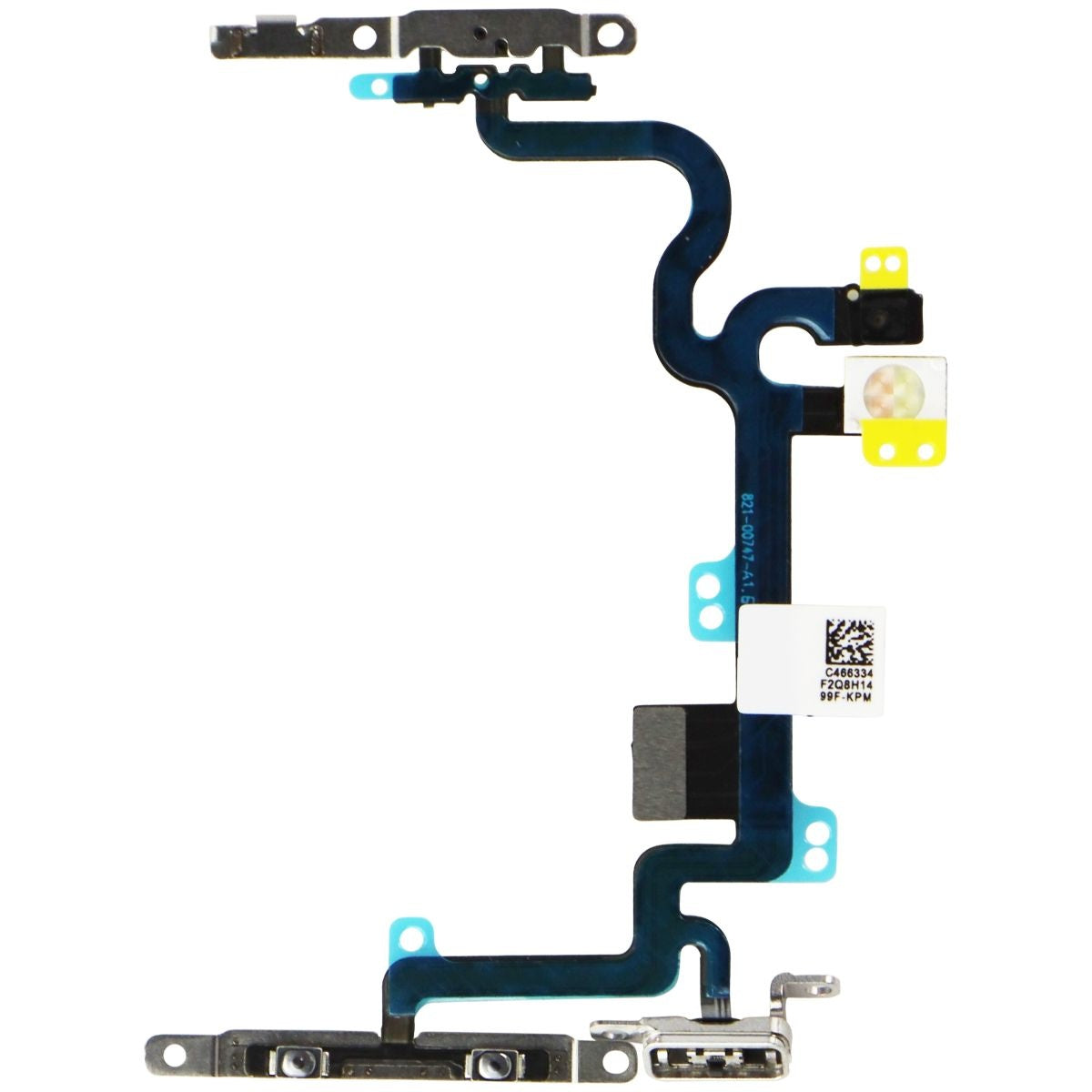 Replacement Part - Power & Volume Button Flex for Apple iPhone 7 - Black/Silver Cell Phone - Replacement Parts & Tools Unbranded    - Simple Cell Bulk Wholesale Pricing - USA Seller