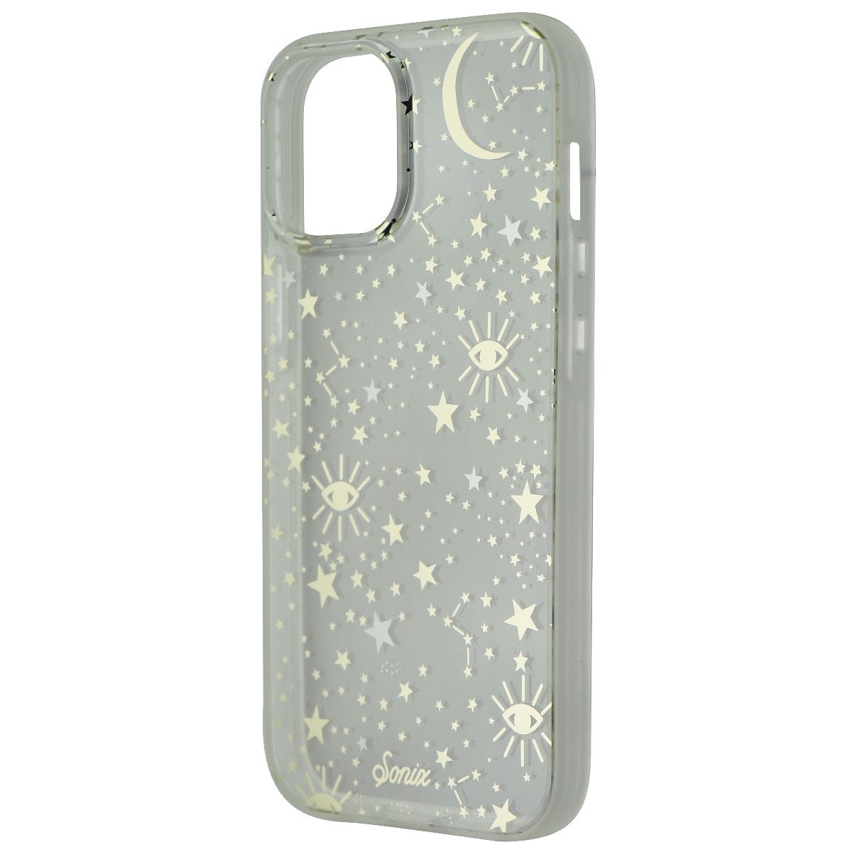 Sonix Clear Coat Series Case for Apple iPhone 13 - Gold/Silver Cosmic Stars Cell Phone - Cases, Covers & Skins Sonix    - Simple Cell Bulk Wholesale Pricing - USA Seller