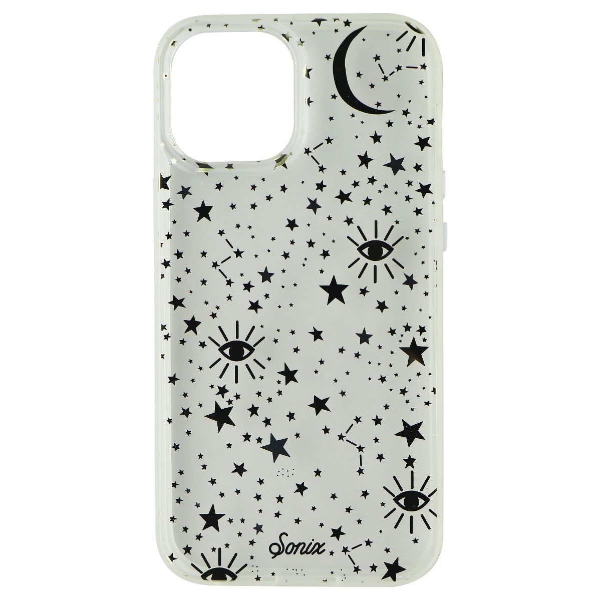 Sonix Clear Coat Series Case for Apple iPhone 13 - Gold/Silver Cosmic Stars Cell Phone - Cases, Covers & Skins Sonix    - Simple Cell Bulk Wholesale Pricing - USA Seller