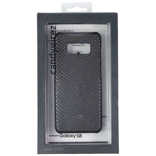 Candywirez Case Study for Samsung Galaxy S8 - Crocodile Black/Gold Cell Phone - Cases, Covers & Skins Candywirez    - Simple Cell Bulk Wholesale Pricing - USA Seller