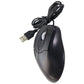 Basic Ergonomic USB Wired Optical Mouse for Windows PC & More - Black Keyboards/Mice - Mice, Trackballs & Touchpads Unbranded    - Simple Cell Bulk Wholesale Pricing - USA Seller