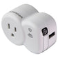 PureGear PureSwitch Wireless Wi-Fi Smart Plug for Remote Switching - White Home Improvement - Other Home Improvement PureGear    - Simple Cell Bulk Wholesale Pricing - USA Seller