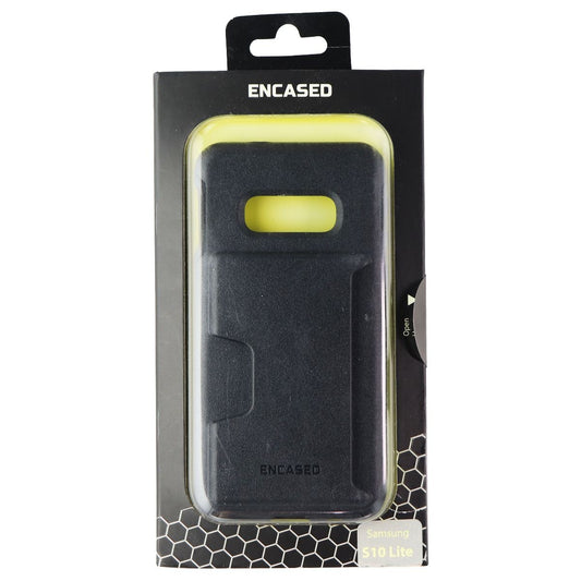 Encased Series Card/Wallet Case for Samsung S10e - Black Cell Phone - Cases, Covers & Skins Encased    - Simple Cell Bulk Wholesale Pricing - USA Seller