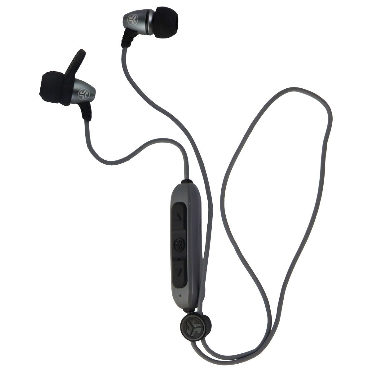 JLab Metal Bluetooth Wireless Bluetooth 5.0 Rugged Earbuds - Gunmetal Gray Portable Audio - Headphones JLAB    - Simple Cell Bulk Wholesale Pricing - USA Seller