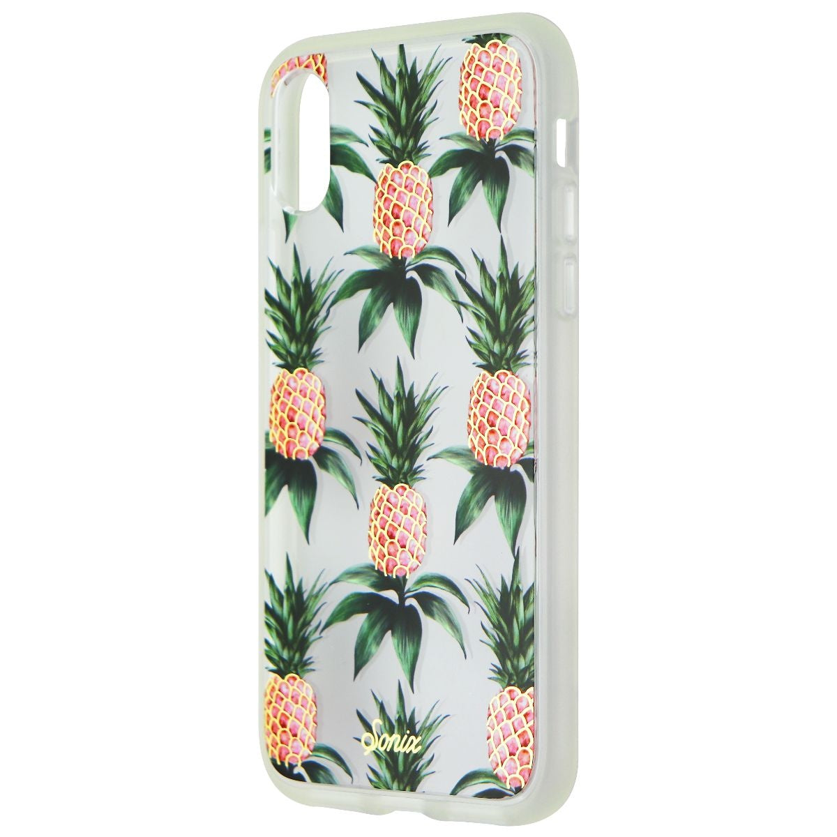 Sonix Clear Coat Case for Apple iPhone XS / iPhone X - Pink Pineapple Cell Phone - Cases, Covers & Skins Sonix    - Simple Cell Bulk Wholesale Pricing - USA Seller