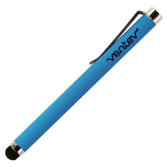 Ventev Stylus Essential Soft Touch Pen for Smartphones and Tablets - Blue Cell Phone - Styluses Ventev    - Simple Cell Bulk Wholesale Pricing - USA Seller