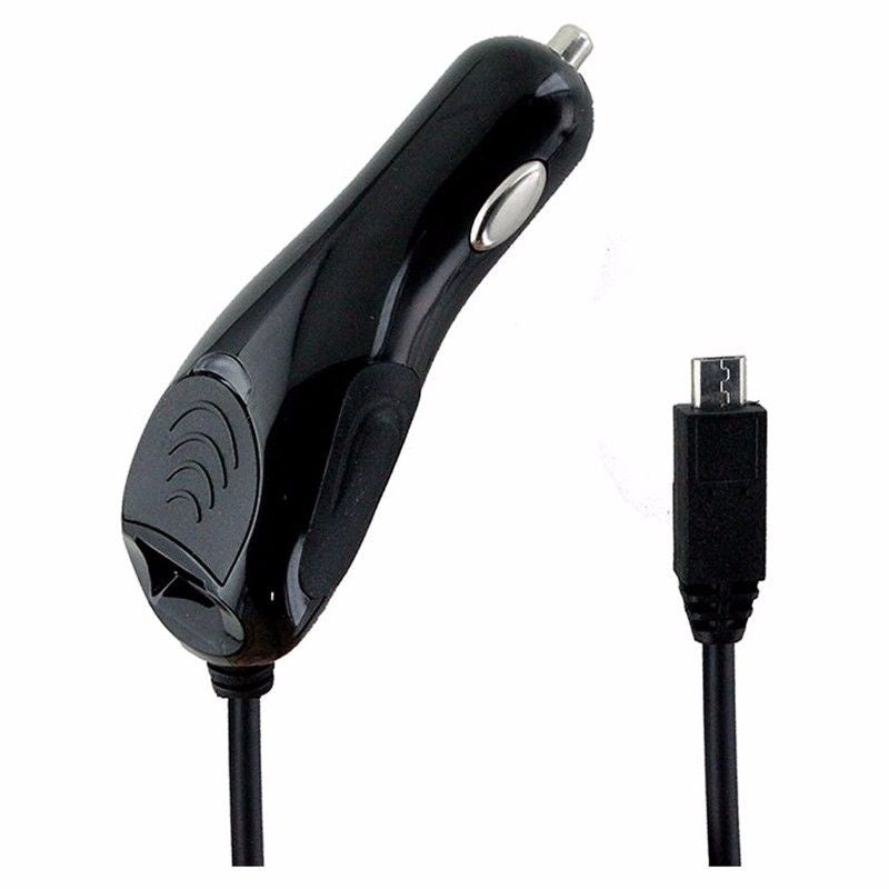 Ventev Dual Output Vehicle / Car Micro USB Power Adapter with USB Port - Black Cell Phone - Chargers & Cradles Ventev    - Simple Cell Bulk Wholesale Pricing - USA Seller