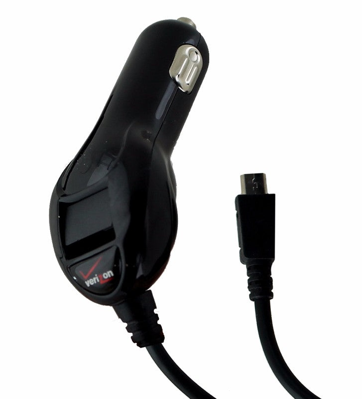Verizon Wireless Car Charger with Micro-USB Connector + Extra USB - Black Cell Phone - Chargers & Cradles Verizon    - Simple Cell Bulk Wholesale Pricing - USA Seller