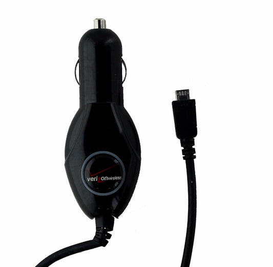 Verizon Car Charger with Micro-USB Charger - Black (MICUSBVPC) Cell Phone - Chargers & Cradles Verizon    - Simple Cell Bulk Wholesale Pricing - USA Seller