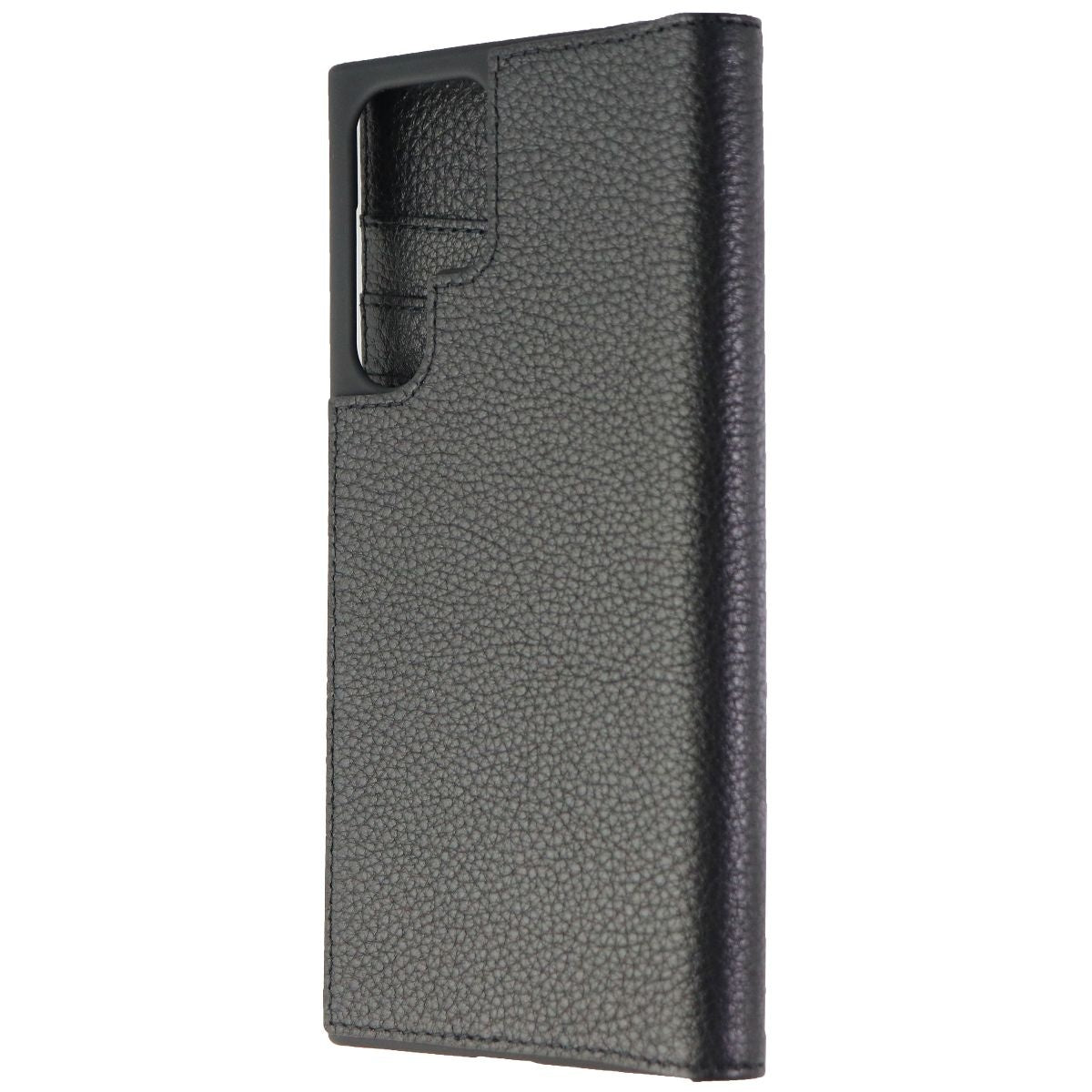 Case-Mate Genuine Leather Wallet Folio Case for Samsung Galaxy S22 Ultra - Black Cell Phone - Cases, Covers & Skins Case-Mate    - Simple Cell Bulk Wholesale Pricing - USA Seller