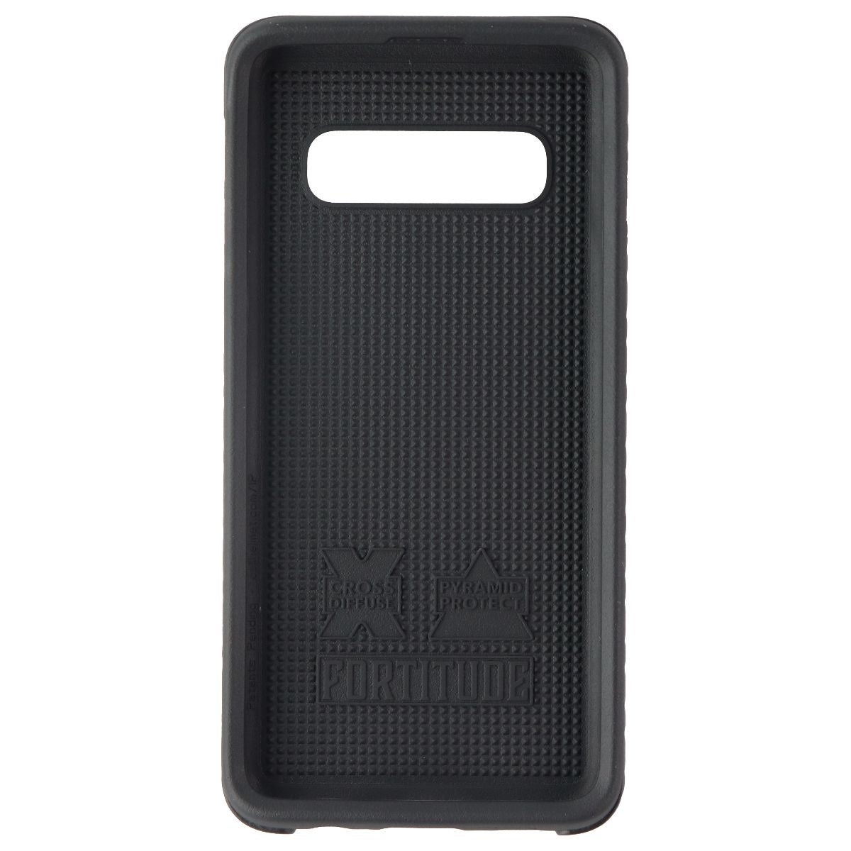 cellhelmet Fortitude Series Onyx Black Dual Layer Case for Samsung Galaxy S10 Cell Phone - Cases, Covers & Skins CellHelmet    - Simple Cell Bulk Wholesale Pricing - USA Seller