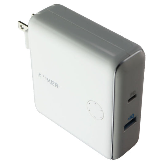 Anker PowerCore Fusion (5000 mAh) USB-C/USB Wall Charger - White (A1622) Cell Phone - Chargers & Cradles Anker    - Simple Cell Bulk Wholesale Pricing - USA Seller