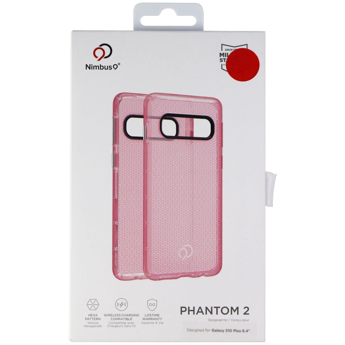 Nimbus9 Phantom 2 Series Gel Case for Samsung Galaxy (S10+) - Flamingo Cell Phone - Cases, Covers & Skins Nimbus9    - Simple Cell Bulk Wholesale Pricing - USA Seller