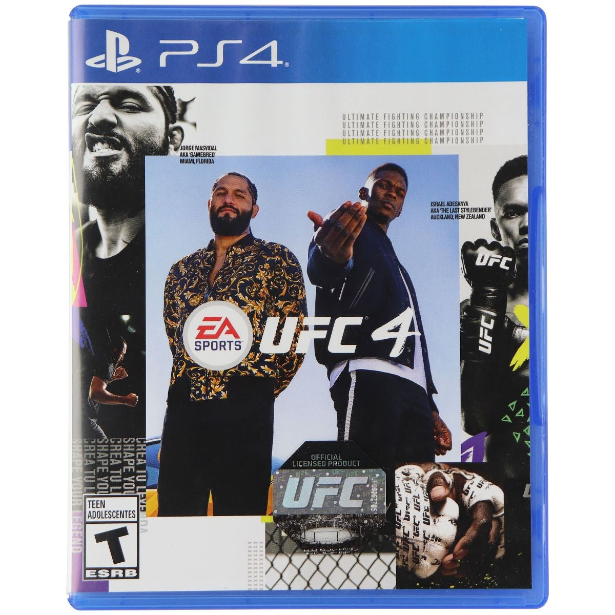 EA Sports UFC 4 (Ultimate Fighting Championship) Game for PlayStation 4 (PS4) Gaming/Console - Video Games Electronic Arts    - Simple Cell Bulk Wholesale Pricing - USA Seller