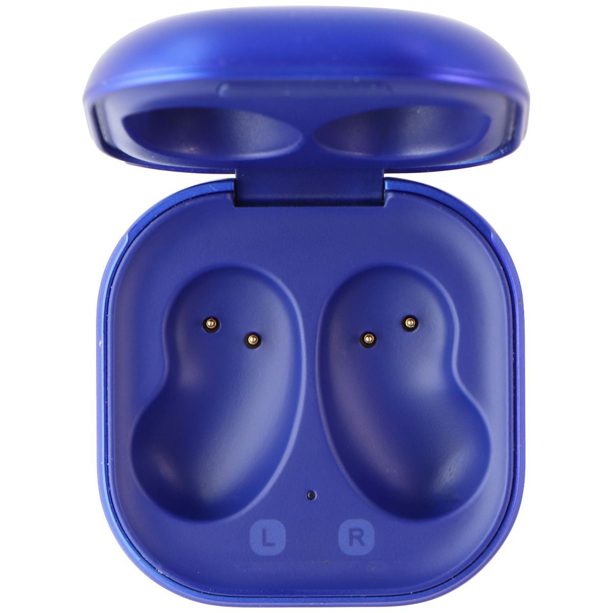 Samsung Replacement Charging Case for Galaxy Buds Live - Mystic Blue (EP-QR180) Portable Audio & Headphones - Replacement Parts & Tools Samsung    - Simple Cell Bulk Wholesale Pricing - USA Seller