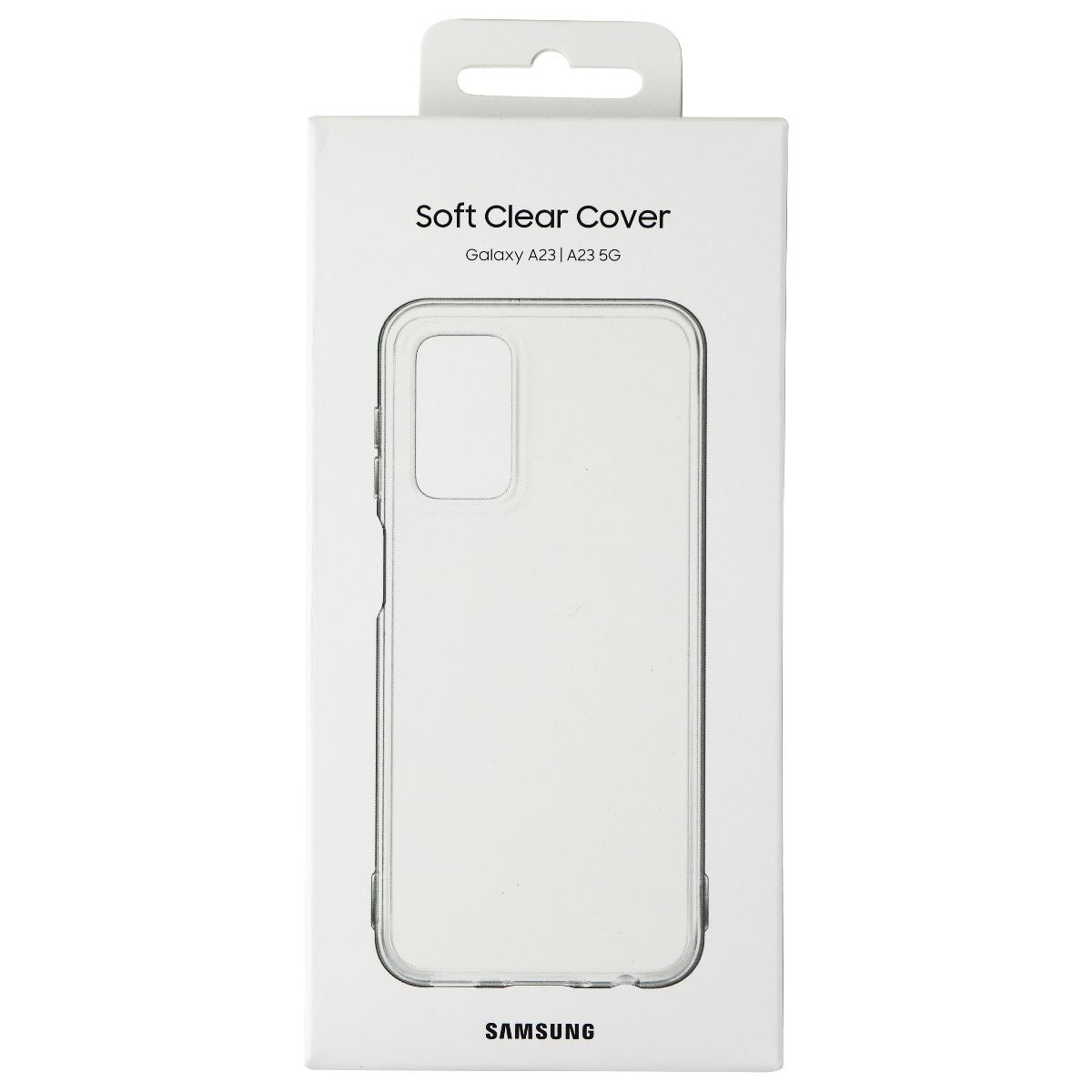 Samsung Soft Clear Cover for Samsung Galaxy A23 and A23 5G - Clear Cell Phone - Cases, Covers & Skins Samsung    - Simple Cell Bulk Wholesale Pricing - USA Seller