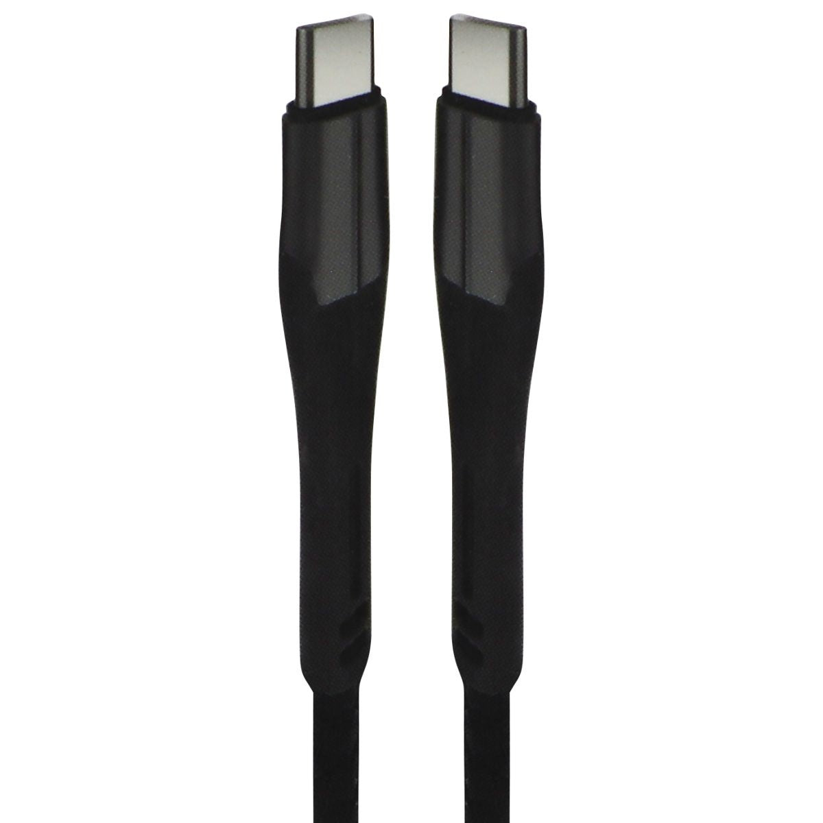 AmpSentrix (3-Foot) USB-C to USB-C Braided Fast Charge Cable - Black Cell Phone - Cables & Adapters AmpSentrix    - Simple Cell Bulk Wholesale Pricing - USA Seller