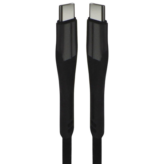 AmpSentrix (3-Foot) USB-C to USB-C Braided Fast Charge Cable - Black Cell Phone - Cables & Adapters AmpSentrix    - Simple Cell Bulk Wholesale Pricing - USA Seller