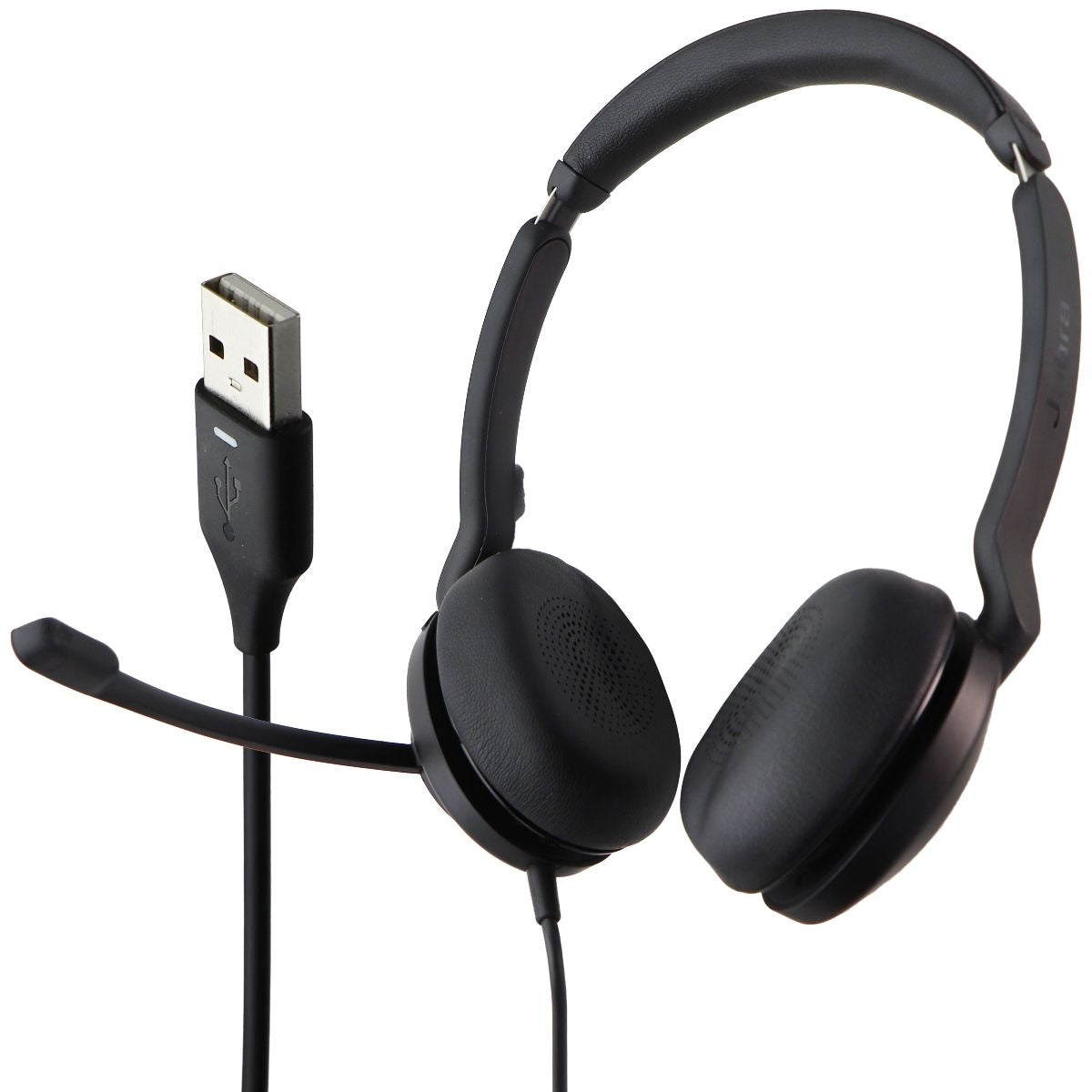 Jabra Evolve2 30 MS Wired Headset, USB-A, Stereo - Black Cell Phone - Headsets Jabra    - Simple Cell Bulk Wholesale Pricing - USA Seller